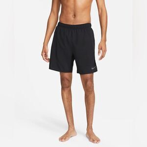 Nike 7" Black Dri-FIT Challenger 2-in-1 Running Shorts